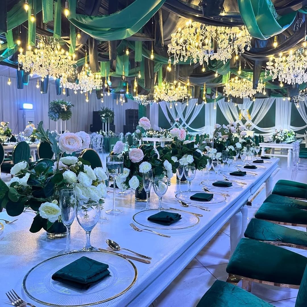 Premier Events & Decor luxury wedding table styling